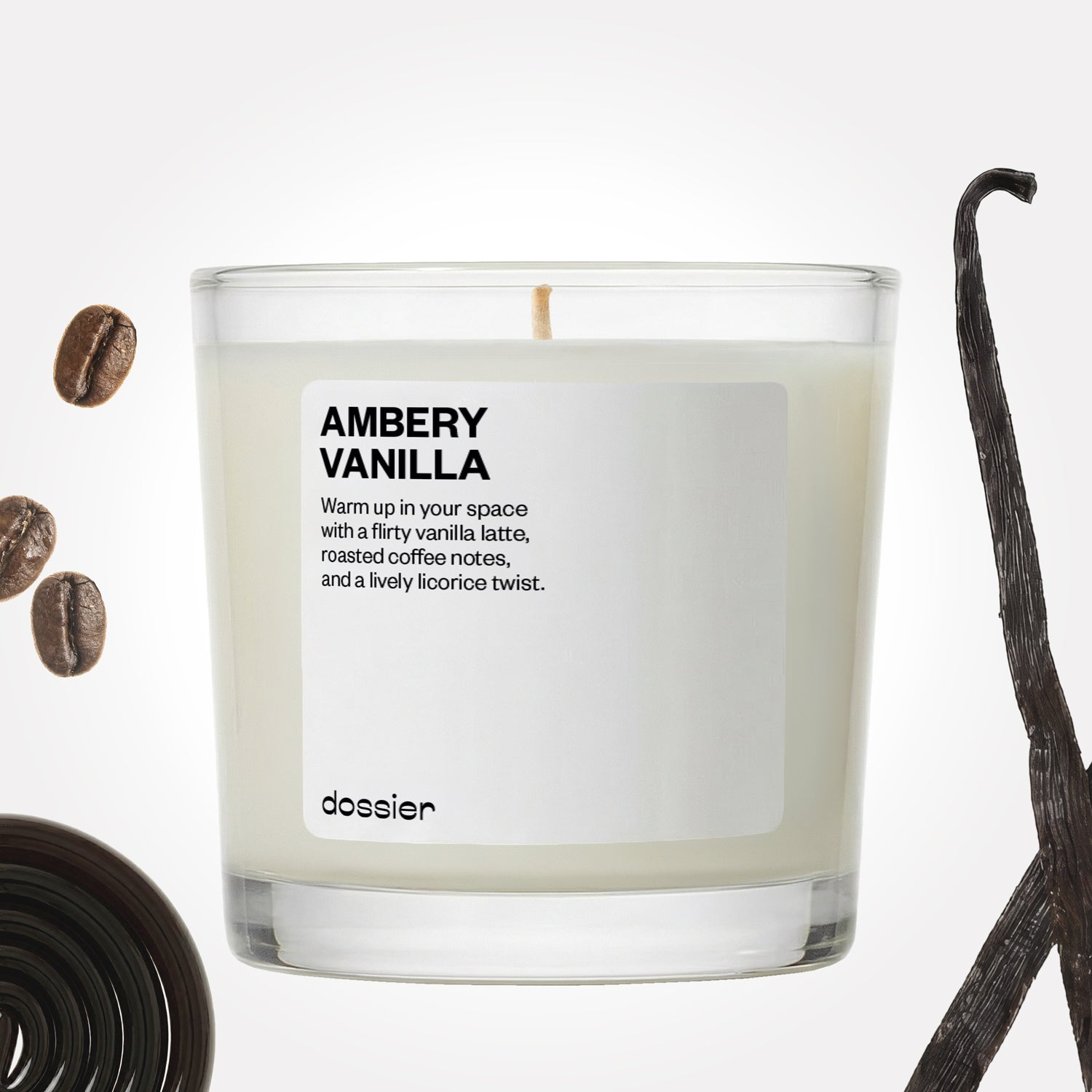 Inspired by Black opium Candle - Ambery Vanilla Candle