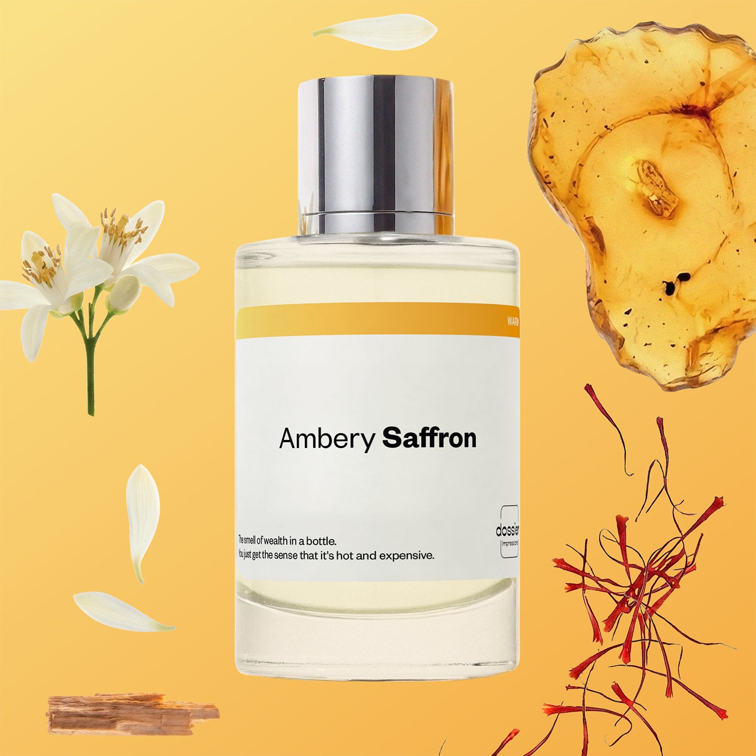 Baccarat Rouge 540 Dupe Perfume inspired by MFK : Ambery Saffron - Dossier Perfumes - Image 7