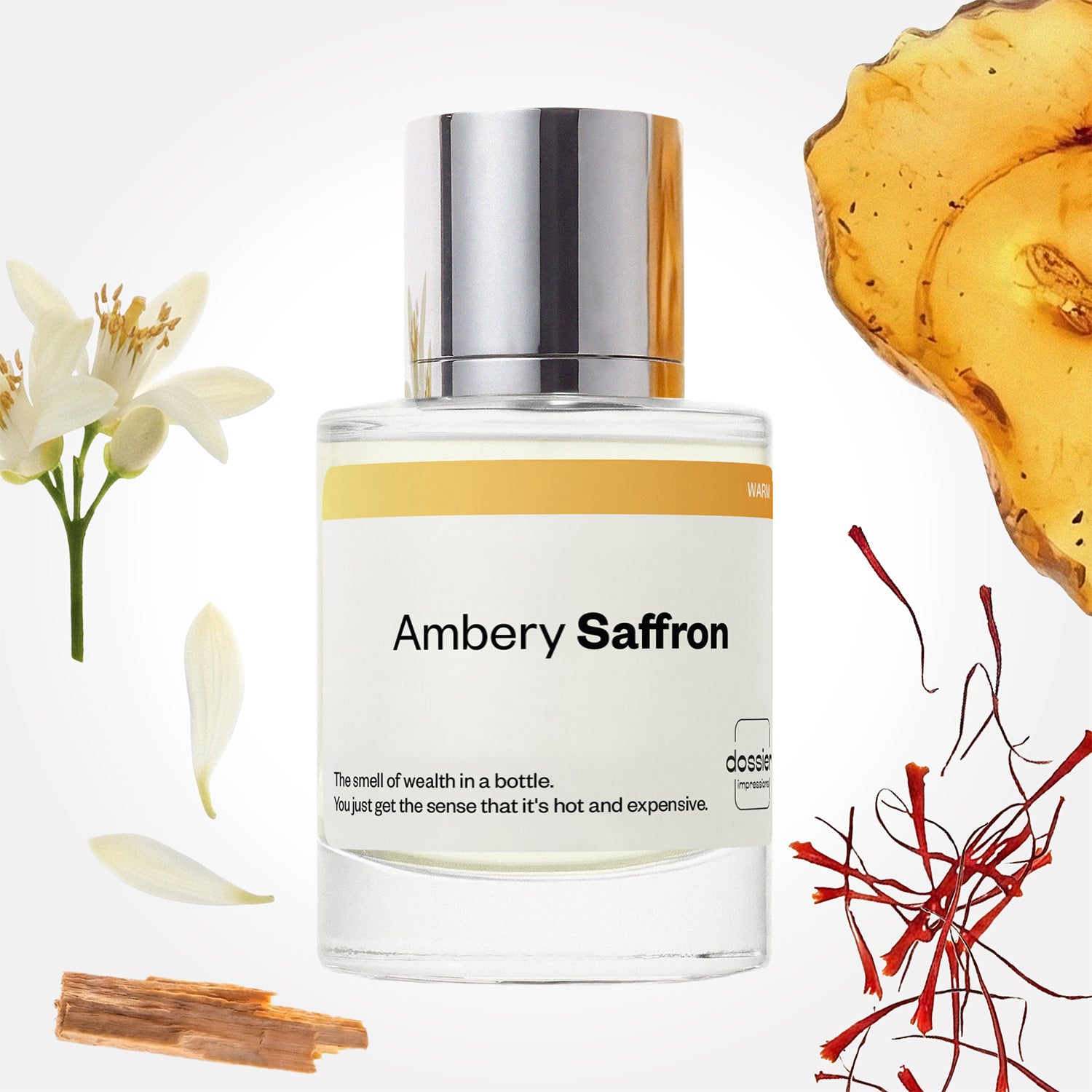 Baccarat Rouge 540 Dupe Perfume inspired by MFK : Ambery Saffron - Dossier Perfumes