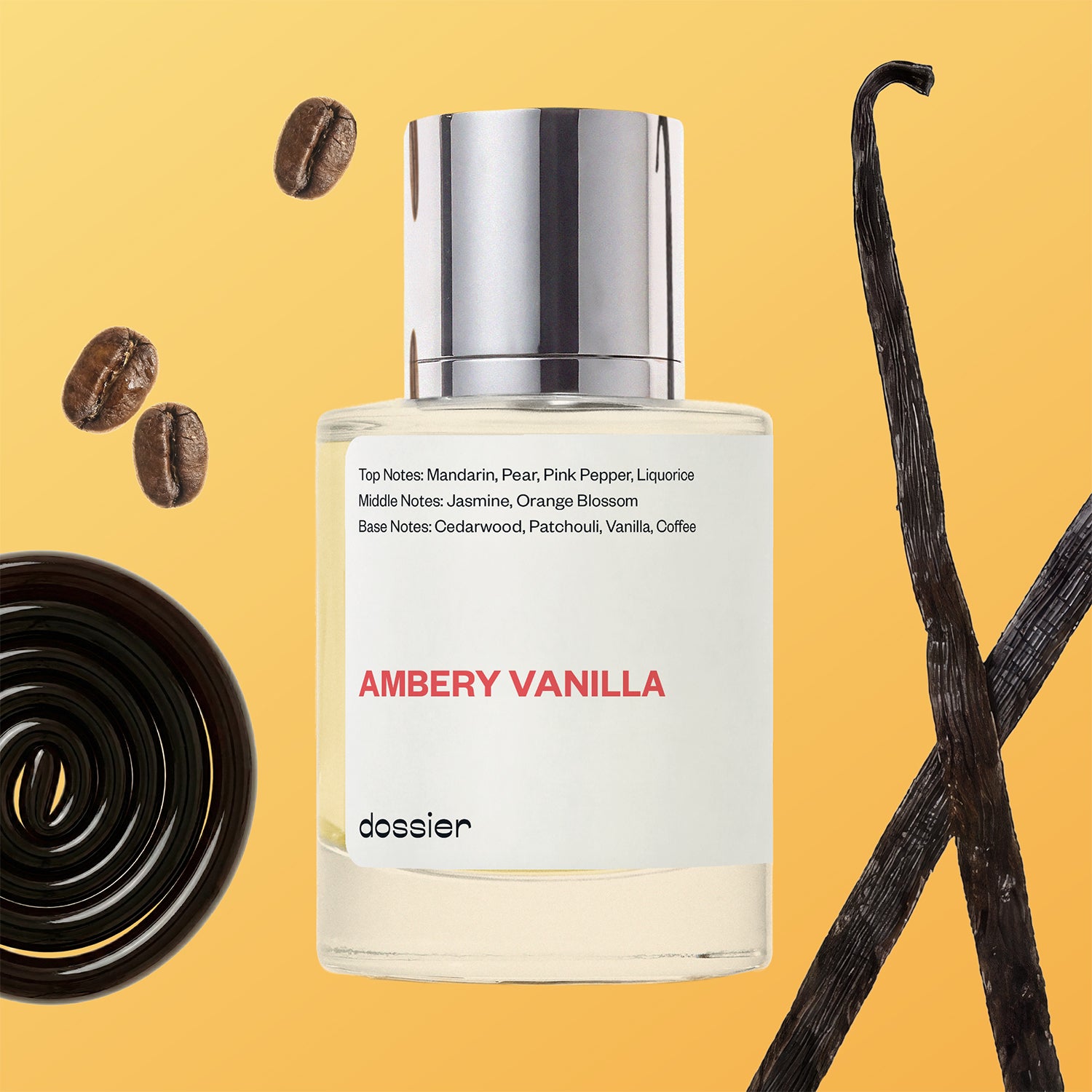 YSL Black Opium Dupe Perfume: Ambery Vanilla - Dossier Perfumes - Image 2