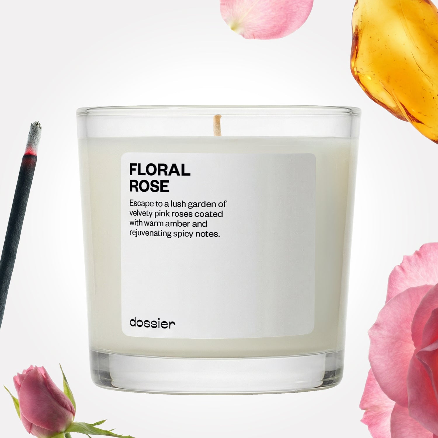 Le Labo Rose 31 Candle Dupe Impression: Floral Rose Candle