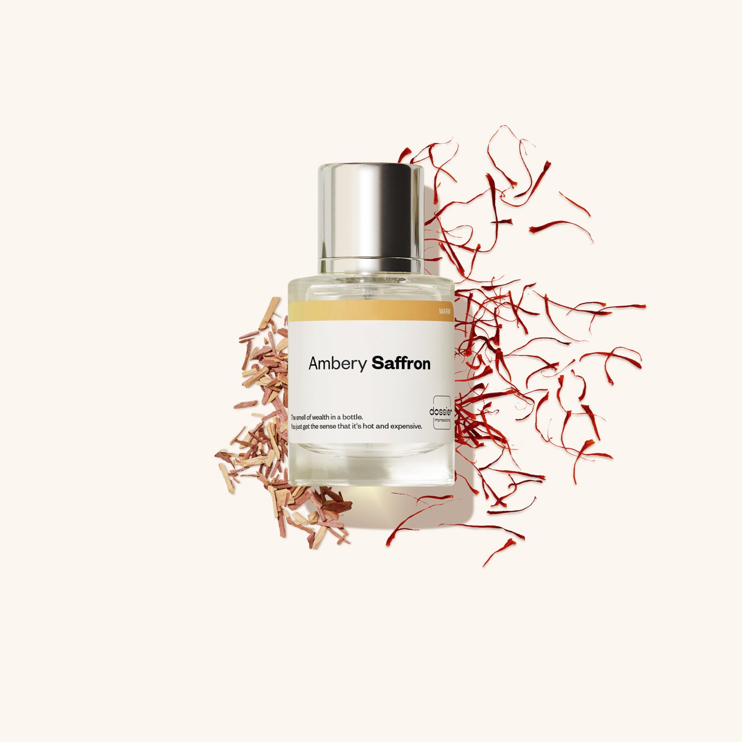 Baccarat Rouge 540 Dupe Perfume inspired by MFK : Ambery Saffron - Dossier Perfumes - Image 3
