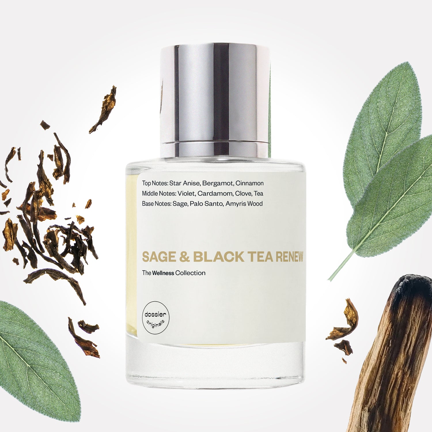 Sage & Black Tea Renew - Dossier Perfumes