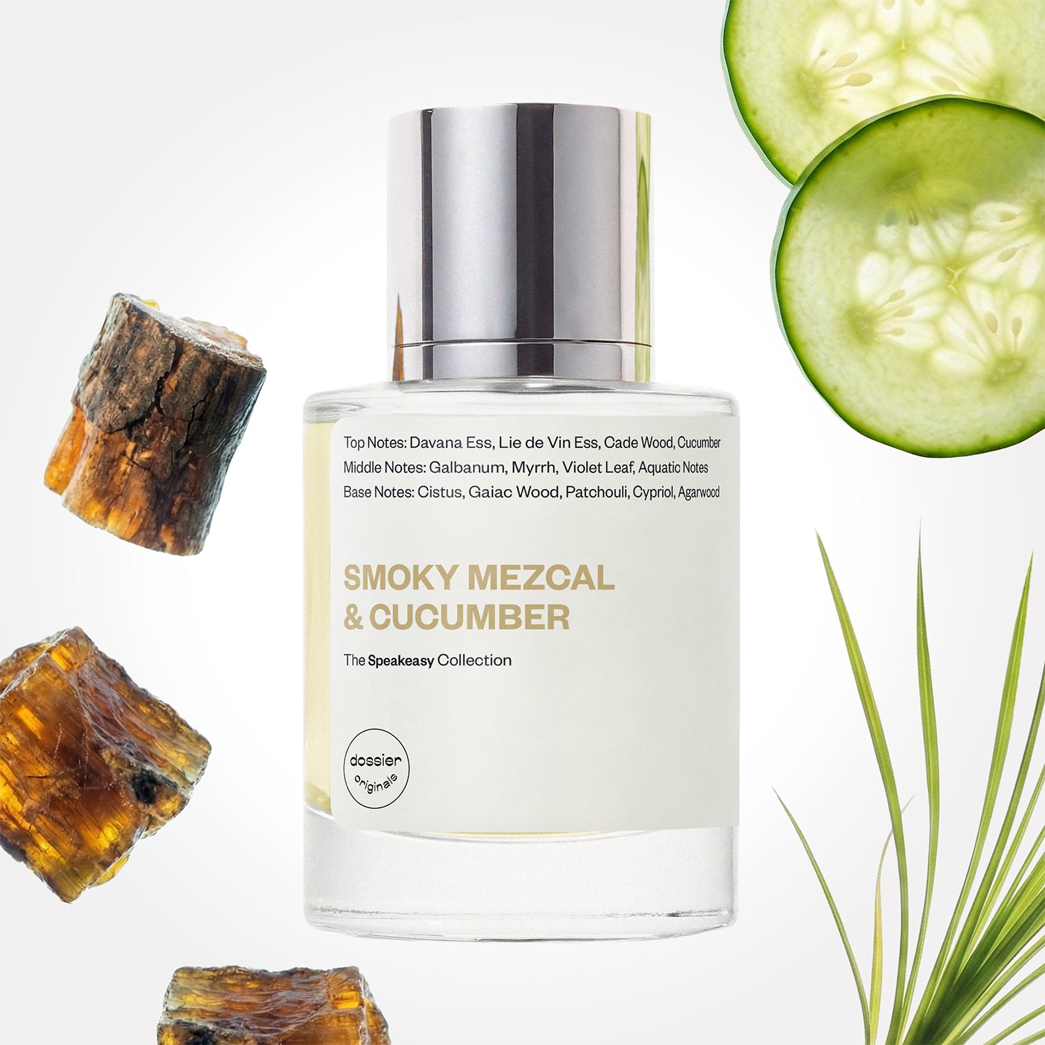 Smoky Mezcal & Cucumber - Dossier Perfumes
