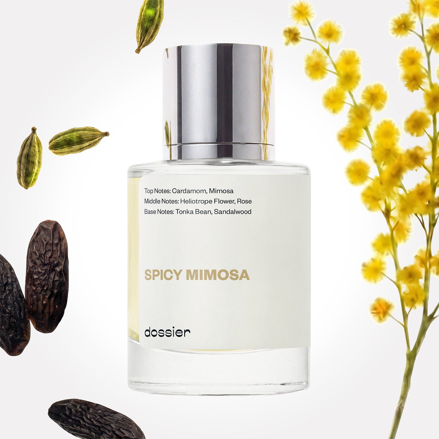 Jo Malone's Mimosa & Cardamom Dupe Perfume: Spicy Mimosa - Dossier Perfumes