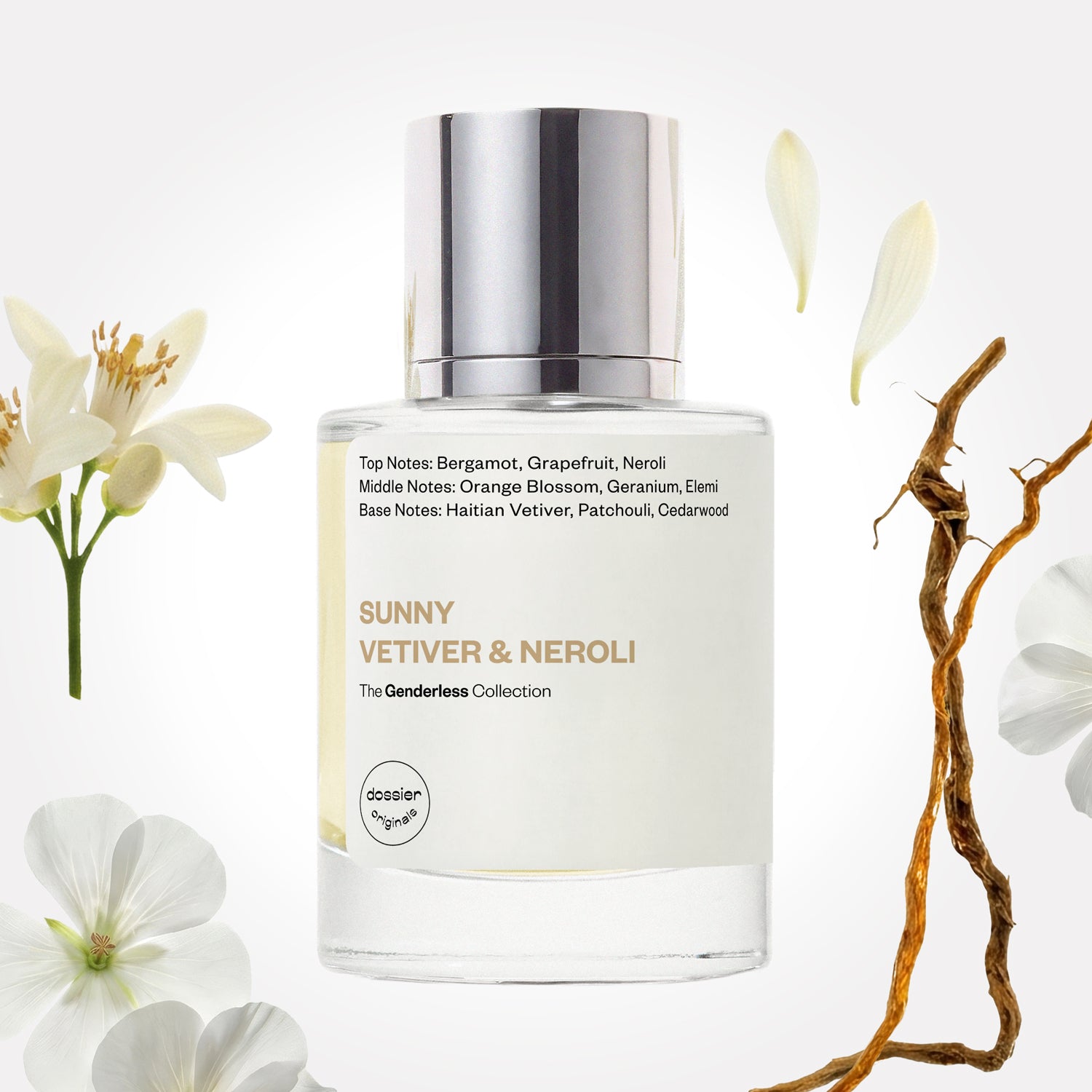 Sunny Vetiver & Neroli Perfume - Dossier Perfumes