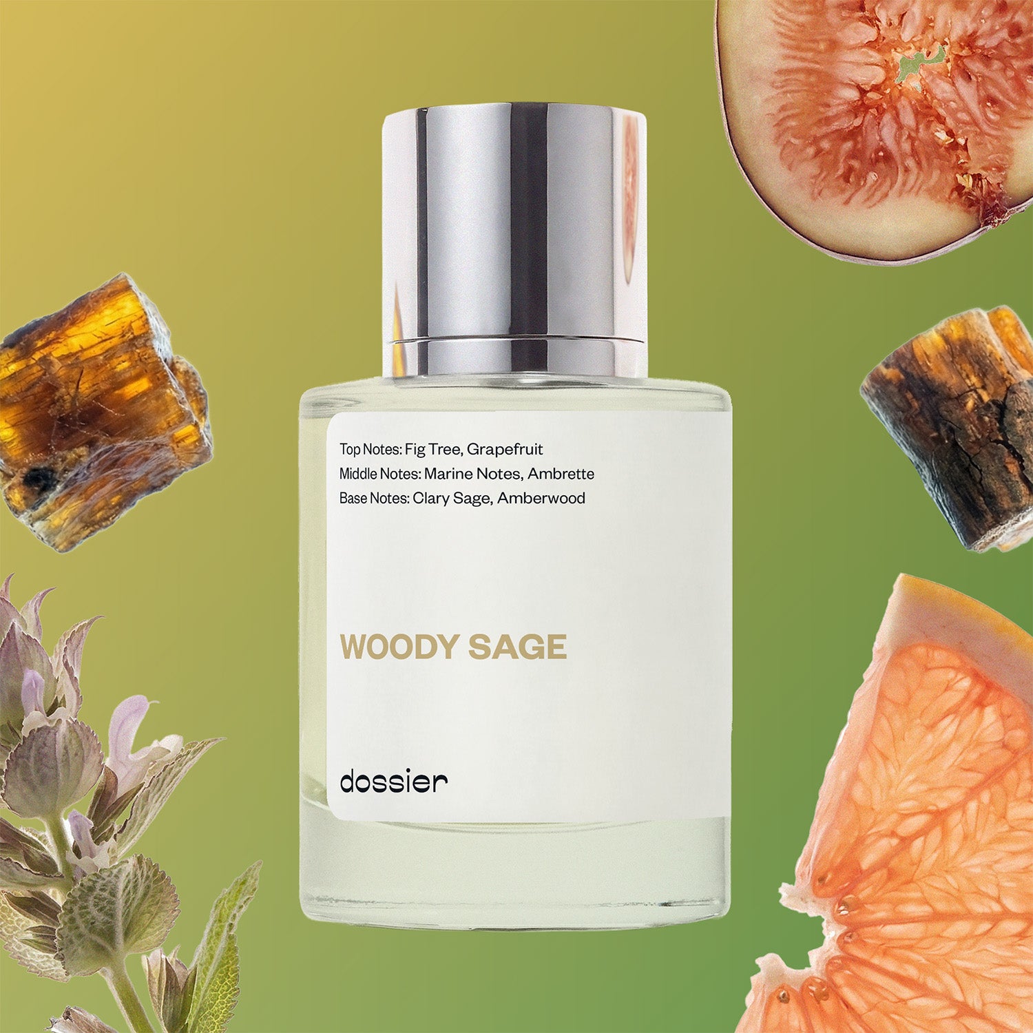 Jo Malone Wood Sage & Sea Salt Dupe Perfume: Woody Sage - Dossier Perfumes - Image 2